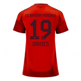Bayern Munich Alphonso Davies #19 Hemmakläder Dam 2024-25 Kortärmad